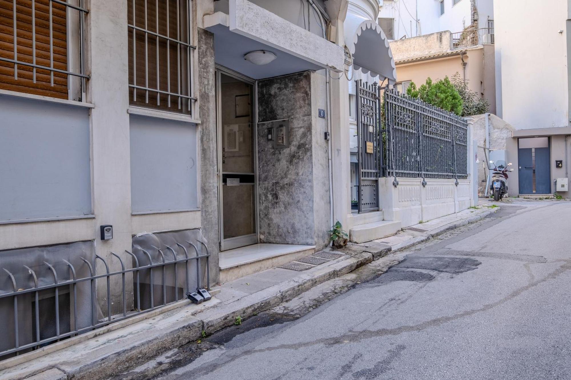 Sleek Plaka Retreat - Heart Of Athens Leilighet Eksteriør bilde